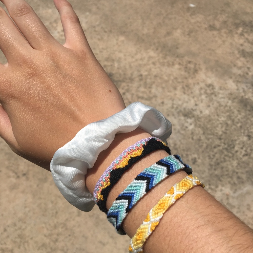 Sunset over Mountains Friendship Bracelet